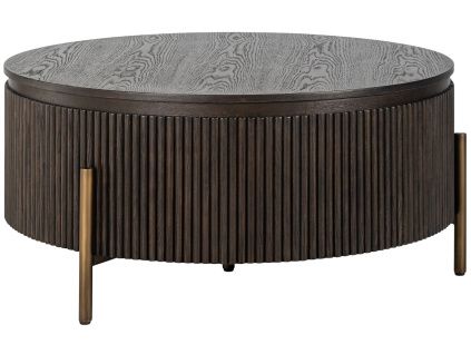Dubový konferenční stolek Luxor 95 cm