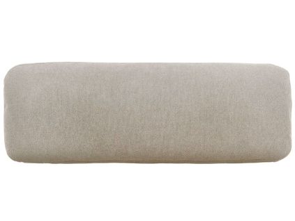 Béžový látkový polštář Kave Home Neom 24 x 72 cm
