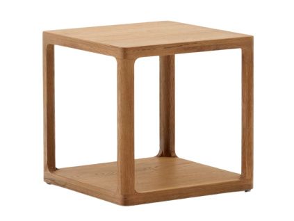 Dubový odkládací stolek Kave Home Maymai 50 x 50 cm