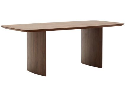 Ořechový jídelní stůl Kave Home Litto 200 x 100 cm