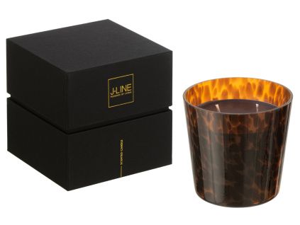 Malá vonná svíčka J-line Noa Brown