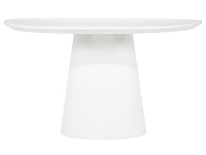 Bílý jídelní stůl Elin 130 cm