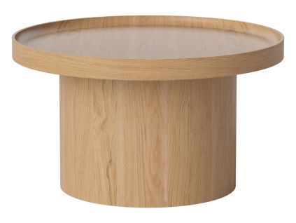 Dubový konferenční stolek Plateau 61 cm