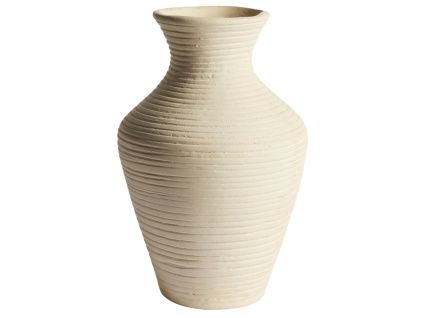 Béžová váza Kave Home Pria 36 cm
