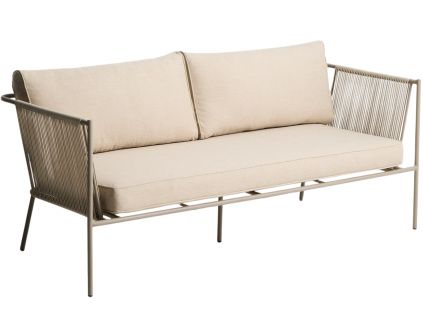 Béžová zahradní pohovka kave home Zivia 178 cm