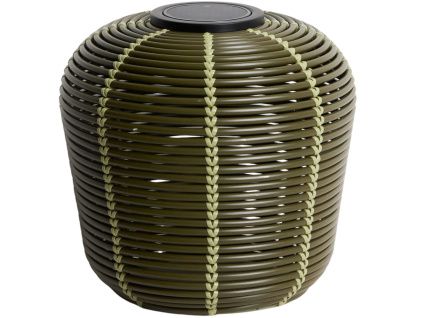 Zelená zahradní solární lampa kave home Garoina Ø 35 cm