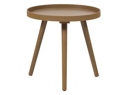 Hnědý odkládací stolek Sasha Ø 41 cm