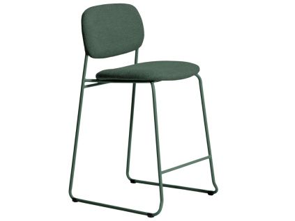 Zelená barová židle Kave Home Meli 65 cm