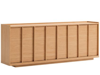 Dubová komoda Kave Home Onix 200 x 45 cm