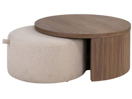 Set taburetu a konferenčního stolku Richmond Windsor Ø90 cm