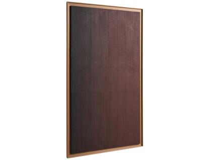 Hnědý abstraktní obraz Kave Home Breon 110 x 190 cm