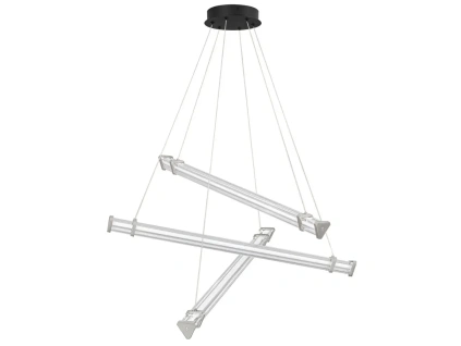 Stříbrné závěsné LED světlo Nova Luce Pheme 88 cm