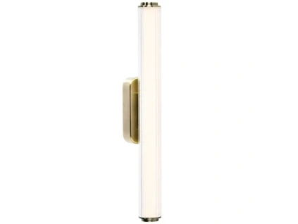Mosazné kovové nástěnné LED světlo Virelle 50 cm