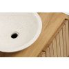 Bílé kulaté terrazzo umyvadlo na desku Kave Home Kuveni 40 cm -fv-interier-25