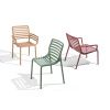 Červené plastové zahradní křeslo Nardi Doga Relax -fv-interier-25