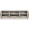 Dubový TV stolek Whitebone 200 x 42,5 cm