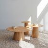 Dubový konferenční stolek Mushroom 80 cm -fv-interier-25