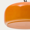Oranžové skleněné závěsné LED světlo Kave Home Reig 38 cm -fv-interier-25
