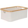 Béžový bavlněný úložný box Quax Stella 45 x 30 cm