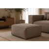 Hnědá čalouněná podnožka Cosmopolitan Design Aveiro 75 x 75 cm -fv-interier-25