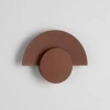 Hnědé kovové venkovní nástěnné LED světlo Nova Luce Gloo 17 cm -fv-interier-25