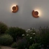 Hnědé kovové venkovní nástěnné LED světlo Nova Luce Gloo 17 cm -fv-interier-25