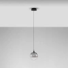 Kouřově šedé skleněné závěsné LED světlo Nova Luce Orenda 16 cm -fv-interier-25